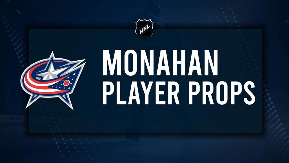 Sean Monahan Player Prop Bets for the Blue Jackets vs. Sabres Game - October 17