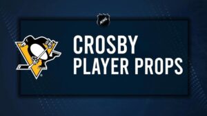 Sidney Crosby Player Prop Bets for the Penguins vs. Canadiens Game - October 14