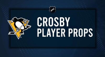 Sidney Crosby Player Prop Bets for the Penguins vs. Canadiens Game - October 14