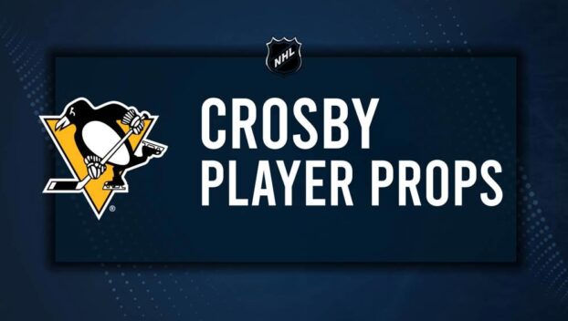 Sidney Crosby Player Prop Bets for the Penguins vs. Canadiens Game - October 14