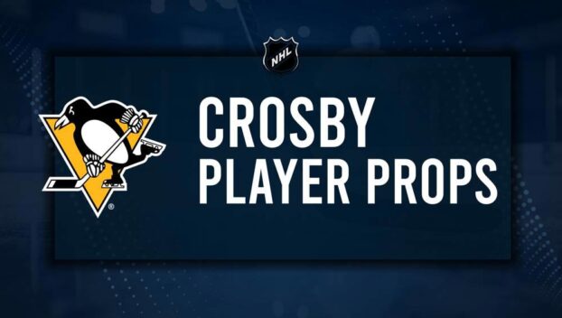 Sidney Crosby Player Prop Bets for the Penguins vs. Hurricanes Game - October 18