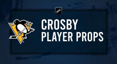 Sidney Crosby Player Prop Bets for the Penguins vs. Maple Leafs Game - October 12