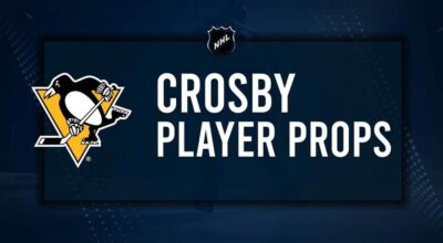 Sidney Crosby Player Prop Bets for the Penguins vs. Sabres Game - October 16