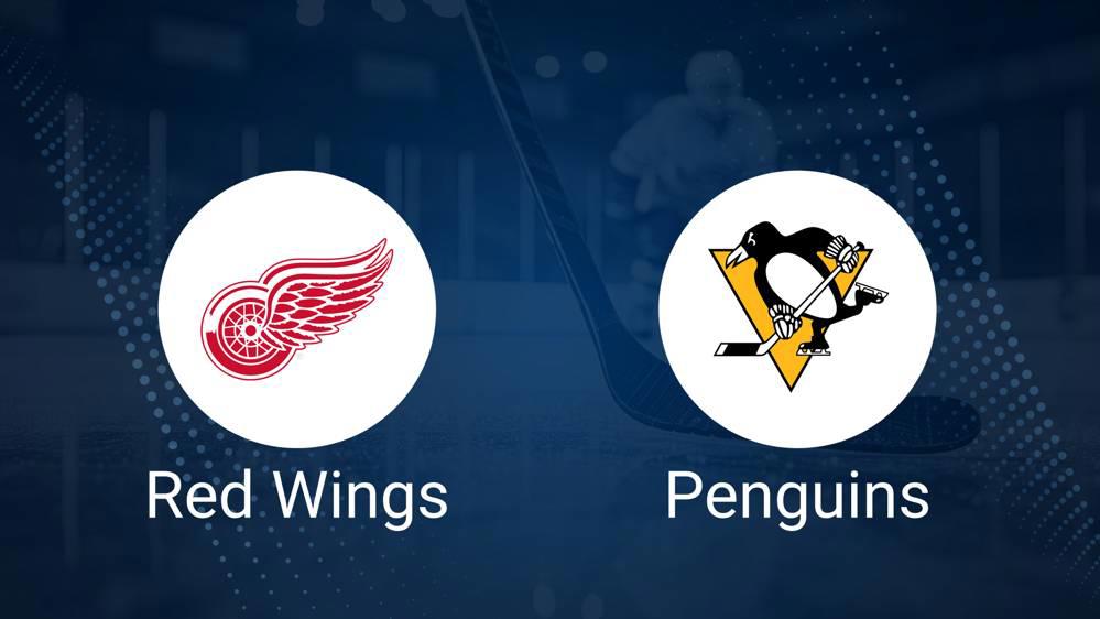 Where to Watch Detroit Red Wings vs. Pittsburgh Penguins on TV or Streaming Live - October 10