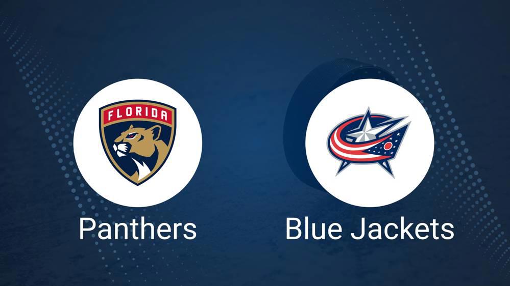 Where to Watch Florida Panthers vs. Columbus Blue Jackets on TV or Streaming Live - October 15