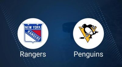 Where to Watch New York Rangers vs. Pittsburgh Penguins on TV or Streaming Live - October 9