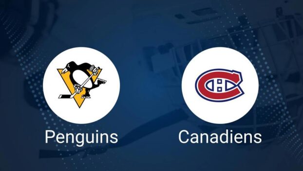 Where to Watch Pittsburgh Penguins vs. Montreal Canadiens on TV or Streaming Live - October 14