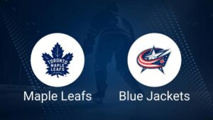 Where to Watch Toronto Maple Leafs vs. Columbus Blue Jackets on TV or Streaming Live - October 22