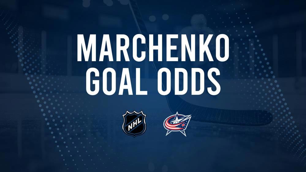 Will Kirill Marchenko Score a Goal Against the Oilers on October 28?