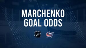 Will Kirill Marchenko Score a Goal Against the Predators on October 26?