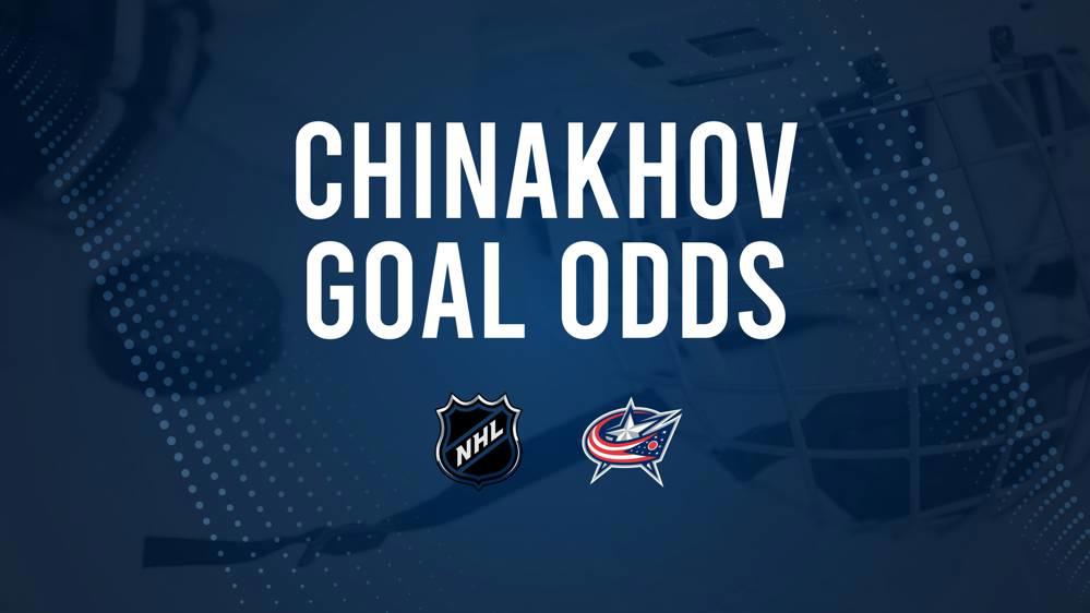 Will Yegor Chinakhov Score a Goal Against the Avalanche on October 12?