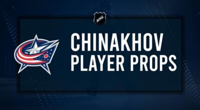 Yegor Chinakhov Player Prop Bets for the Blue Jackets vs. Islanders Game - October 30