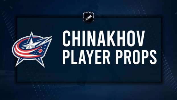 Yegor Chinakhov Player Prop Bets for the Blue Jackets vs. Islanders Game - October 30