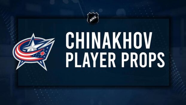 Yegor Chinakhov Player Prop Bets for the Blue Jackets vs. Maple Leafs Game - October 22