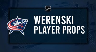 Zachary Werenski Player Prop Bets for the Blue Jackets vs. Islanders Game - October 30