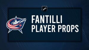 Adam Fantilli Player Prop Bets for the Blue Jackets vs. Kings Game - November 9