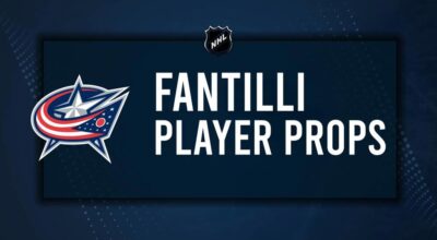 Adam Fantilli Player Prop Bets for the Blue Jackets vs. Kings Game - November 9