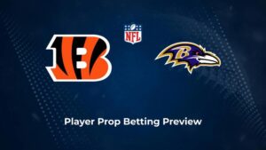 Bengals vs. Ravens Player Props & Odds – Week 10