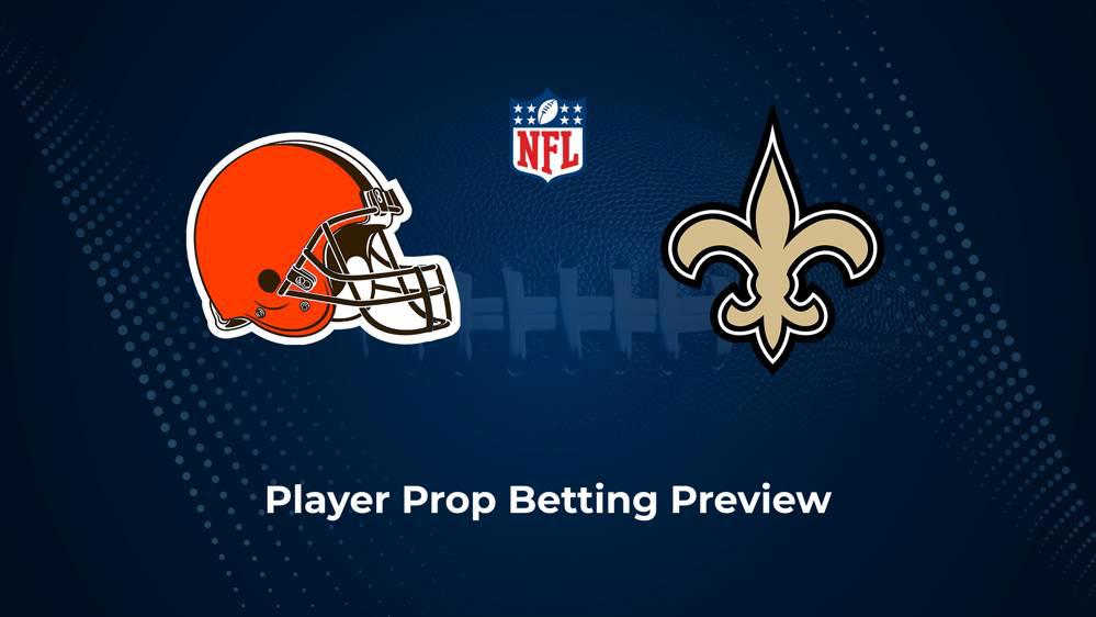 Browns vs. Saints Player Props & Odds – Week 11