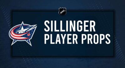 Cole Sillinger Player Prop Bets for the Blue Jackets vs. Lightning Game - November 21