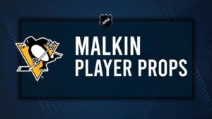 Evgeni Malkin Player Prop Bets for the Penguins vs. Canadiens Game - November 2