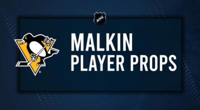 Evgeni Malkin Player Prop Bets for the Penguins vs. Canadiens Game - November 2