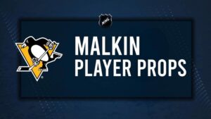 Evgeni Malkin Player Prop Bets for the Penguins vs. Capitals Game - November 8