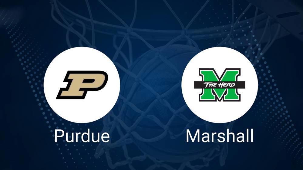 How to Watch Purdue vs. Marshall on TV or Live Stream - November 23