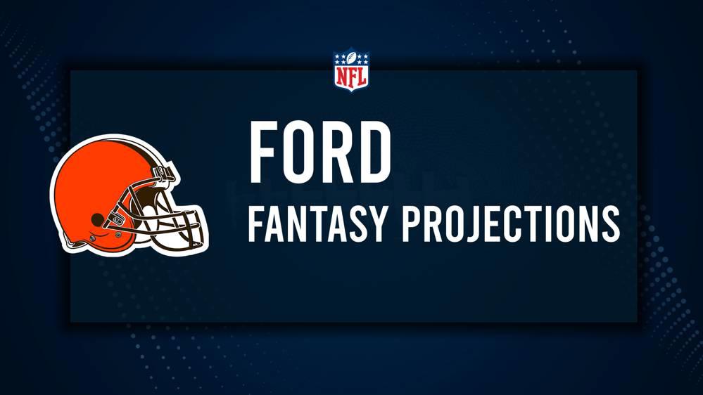 Jerome Ford Fantasy Projections: Week 12 vs. the Steelers