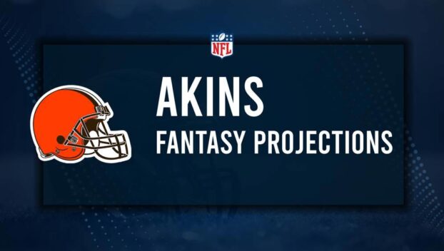 Jordan Akins Fantasy Projections: Week 12 vs. the Steelers