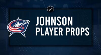 Kent Johnson Player Prop Bets for the Blue Jackets vs. Flames Game - November 29