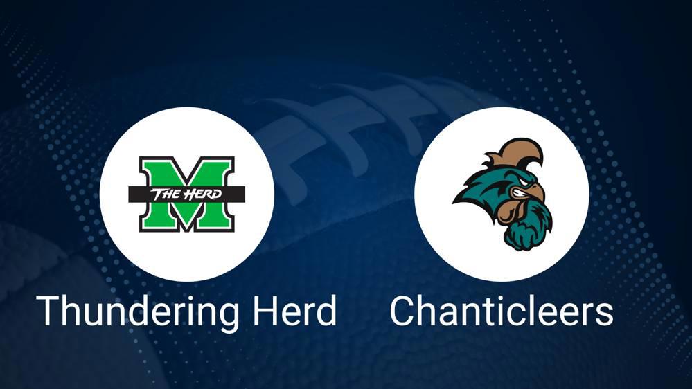 Marshall vs. Coastal Carolina Predictions & Picks: Odds, Moneyline, Spread - Saturday, Nov. 16