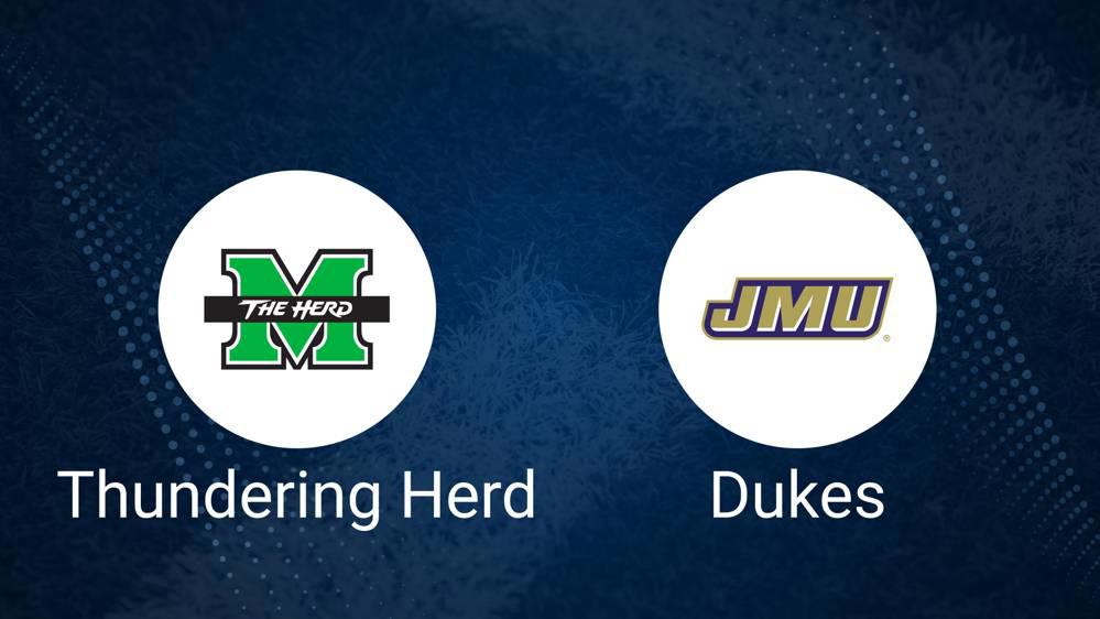 Marshall vs. James Madison Nov. 30 Tickets & Start Time