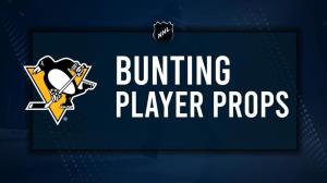 Michael Bunting Player Prop Bets for the Penguins vs. Blue Jackets Game - November 15