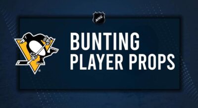 Michael Bunting Player Prop Bets for the Penguins vs. Stars Game - November 11