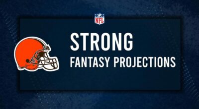 Pierre Strong Jr. Fantasy Projections: Week 12 vs. the Steelers