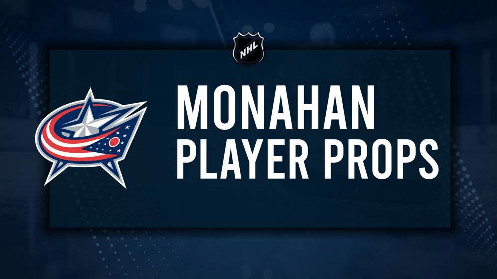 Sean Monahan Player Prop Bets for the Blue Jackets vs. Jets Game - November 1