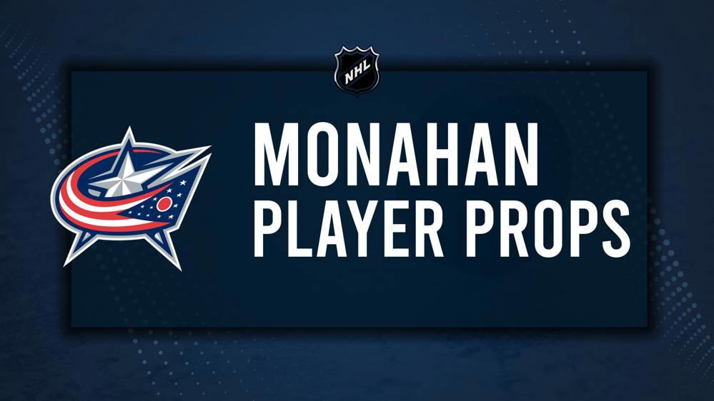 Sean Monahan Player Prop Bets for the Blue Jackets vs. Penguins Game - November 15