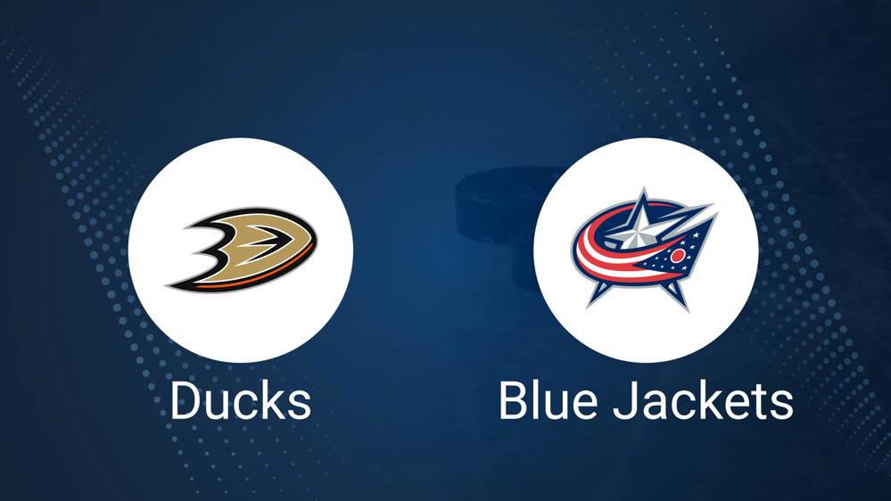 Where to Watch Anaheim Ducks vs. Columbus Blue Jackets on TV or Streaming Live - November 10