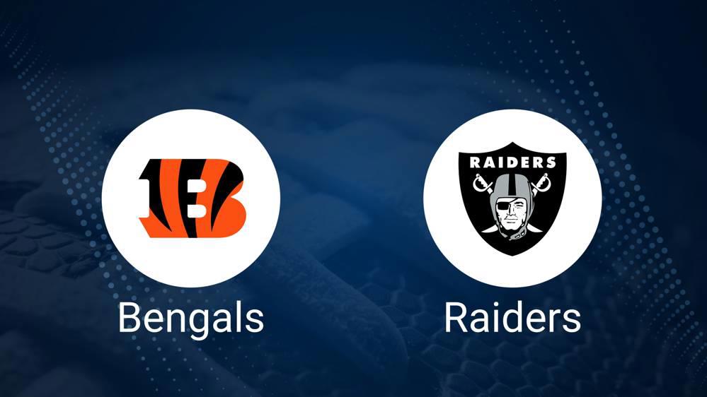 Where to Watch Bengals vs. Raiders on TV or Streaming Live - Nov. 3