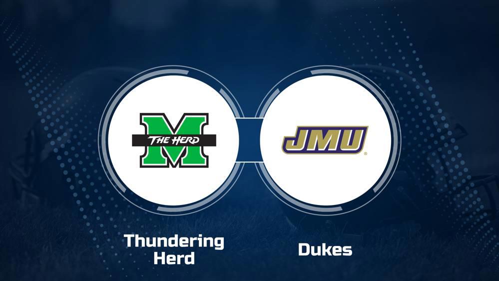 Where to Watch Marshall vs. James Madison on TV or Streaming Live - Nov. 30
