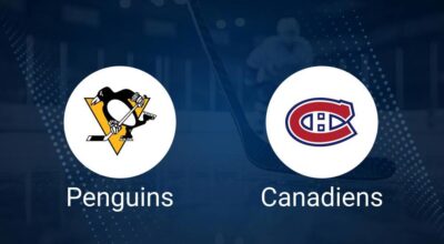 Where to Watch Pittsburgh Penguins vs. Montreal Canadiens on TV or Streaming Live - November 2