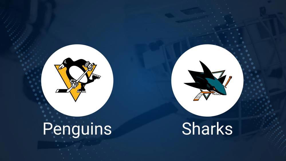 Where to Watch Pittsburgh Penguins vs. San Jose Sharks on TV or Streaming Live - November 16