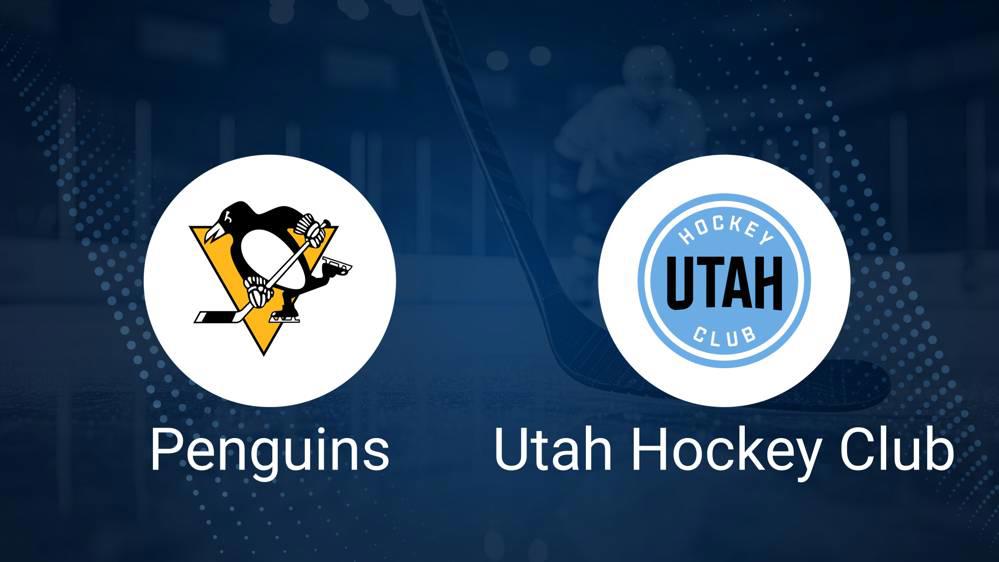 Where to Watch Utah Hockey Club vs. Pittsburgh Penguins on TV or Streaming Live - November 23