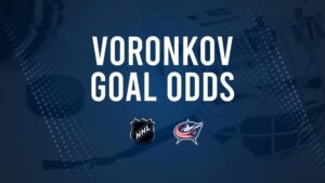 Will Dmitri Voronkov Score a Goal Against the Ducks on November 10?