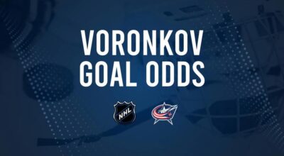 Will Dmitri Voronkov Score a Goal Against the Ducks on November 10?