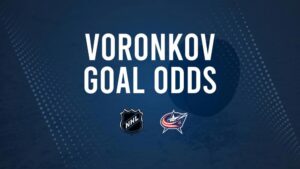 Will Dmitri Voronkov Score a Goal Against the Jets on November 1?