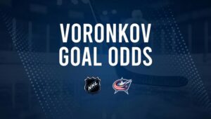 Will Dmitri Voronkov Score a Goal Against the Kings on November 9?