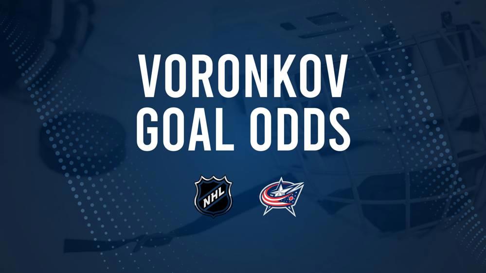 Will Dmitri Voronkov Score a Goal Against the Sharks on November 5?