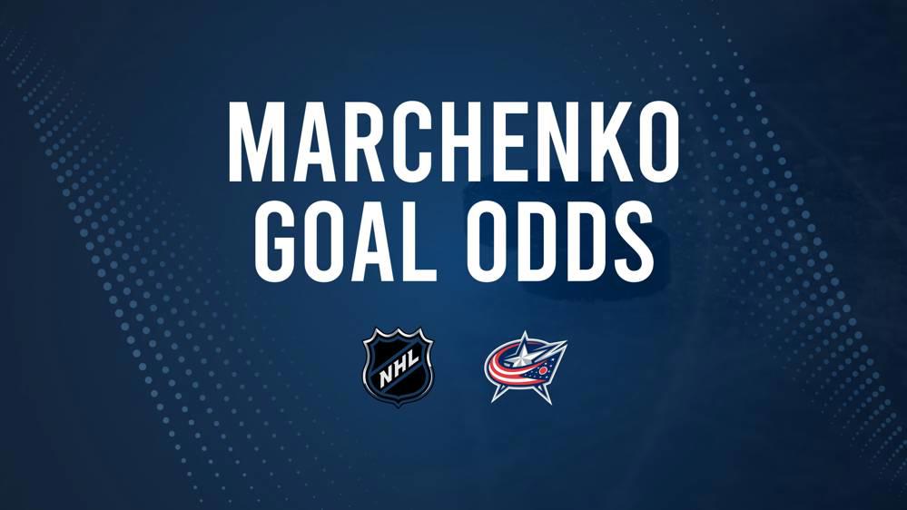 Will Kirill Marchenko Score a Goal Against the Blackhawks on December 1?